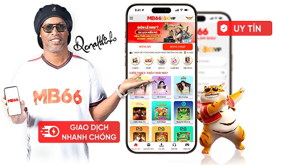 Điện thoại di động hiển thị giao diện APP Vui88 mượt mà
